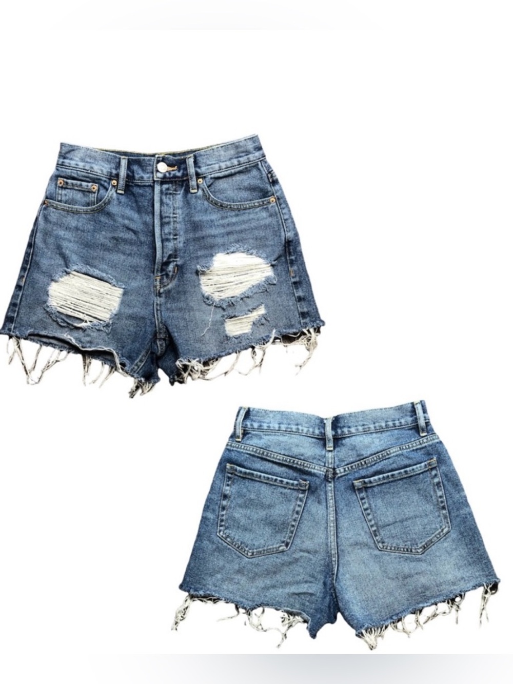 PacSun Ultra High Rise Vintage Jean Shorts!! Sz 25